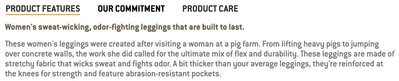 Carhartt product description Carhartt product description