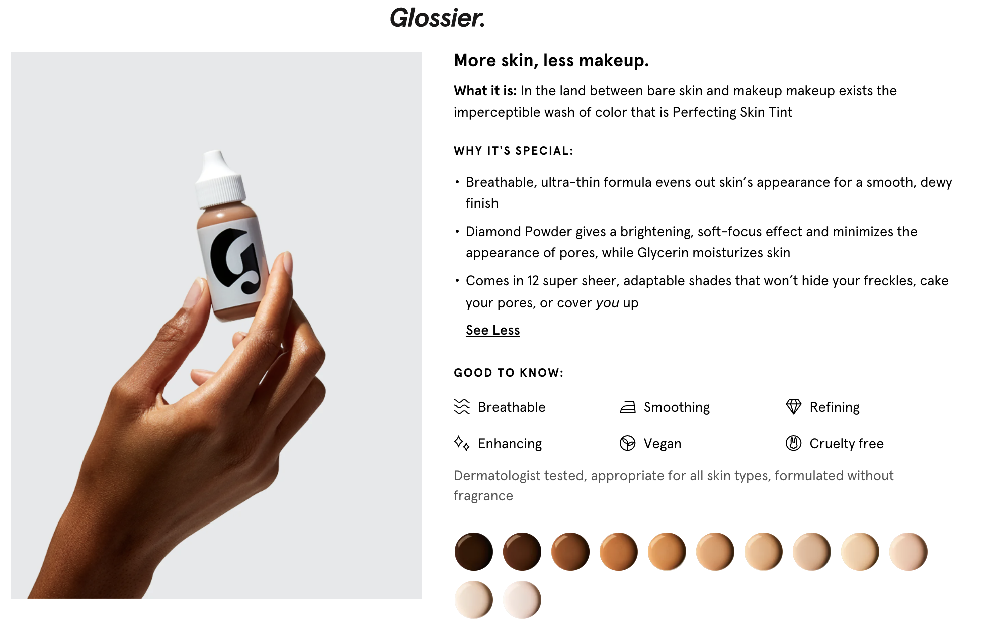 Glossier tint Glossier tint