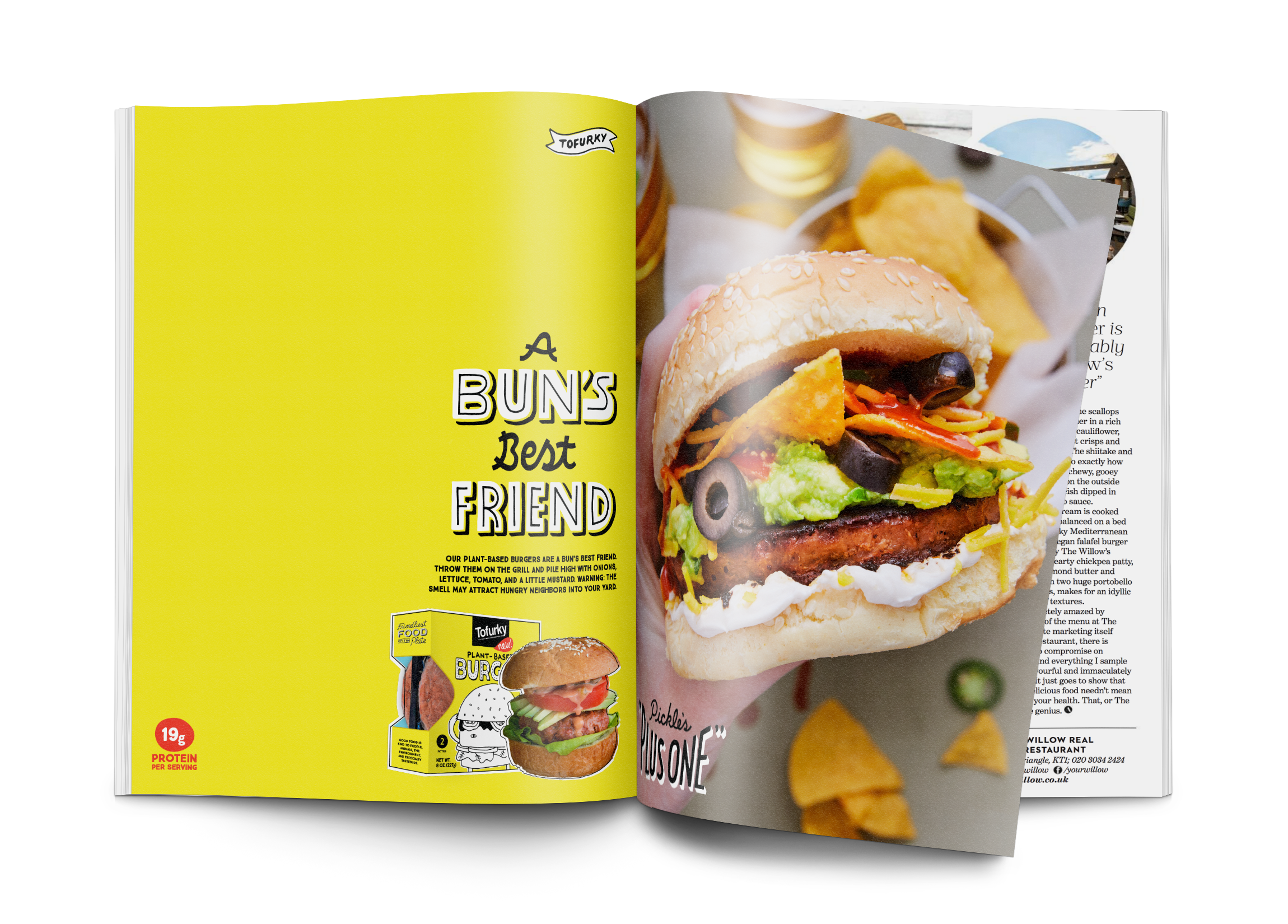 Tofurky Magazine Ad Copy